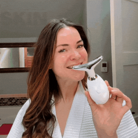 Masajeador Papada Facial LUZ LED
